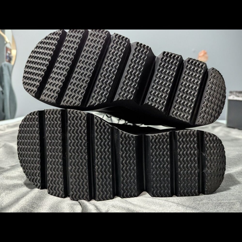 Demonia Shaker-70 Black Vegan Leather Mid-Calf Bo… - image 6